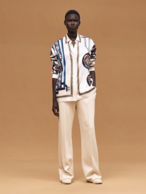 "L'Enseigne du Sellier" shirt, View: Worn, worn, view 2 of 6