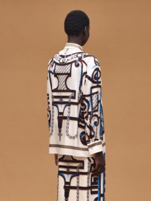 "L'Enseigne du Sellier" shirt, View: Worn, worn, view 4 of 6
