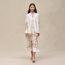 "Brides de Gala Gold" classic shirt, blanc nacre