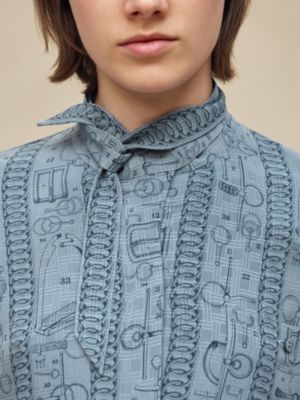 "Cahier du Colporteur" shirt, View: Worn, worn, view 4 of 5