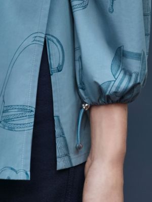 "Cahier du Colporteur" shirt, View: Worn, worn, view 5 of 5