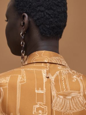 Camisa "Étriers Remix", Exibir: Sendo usado, worn, visualizar 6 de 6