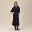 Silk blouse, noir