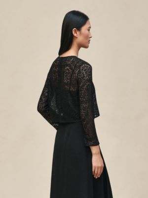Embroidered blouse, View: Worn, worn, view 4 of 6