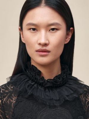 Embroidered blouse, View: Worn, worn, view 5 of 6