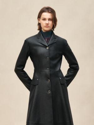 승마 가죽 코트, 보기: 이미지: 제품 착용 이미지, worn, 6개 중 9번째 보기