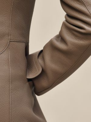 승마 가죽 코트, 보기: 이미지: 제품 착용 이미지, worn, 7개 중 7번째 보기