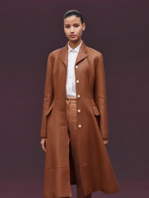 승마 가죽 코트, 보기: 이미지: 제품 착용 이미지, worn, 4개 중 7번째 보기