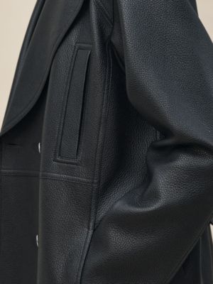가죽 피코트, 보기: 앞, front, 7개 중 7번째 보기