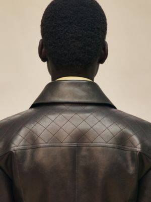 レザーコート, イメージ: 着用例, worn, ビュー6の8
