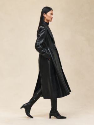 가죽 수트 코트, 보기: 이미지: 제품 착용 이미지, worn, 2개 중 7번째 보기