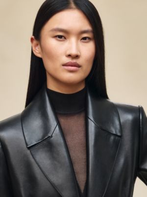가죽 수트 코트, 보기: 이미지: 제품 착용 이미지, worn, 5개 중 7번째 보기