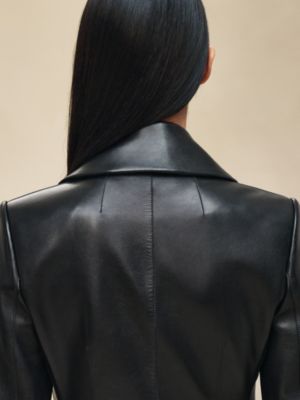가죽 수트 코트, 보기: 이미지: 제품 착용 이미지, worn, 6개 중 7번째 보기