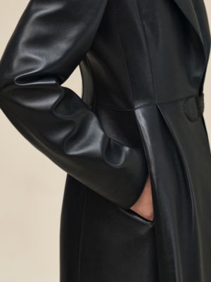 가죽 수트 코트, 보기: 이미지: 제품 착용 이미지, worn, 7개 중 7번째 보기