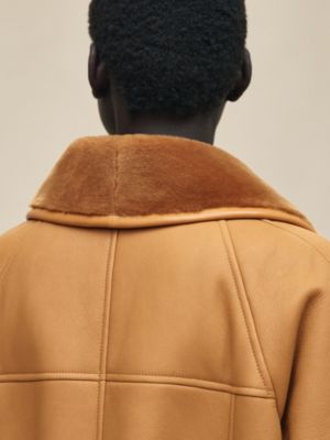 가죽 코트, 보기: 이미지: 제품 착용 이미지, worn, 5개 중 7번째 보기
