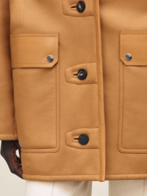 가죽 코트, 보기: 이미지: 제품 착용 이미지, worn, 7개 중 7번째 보기