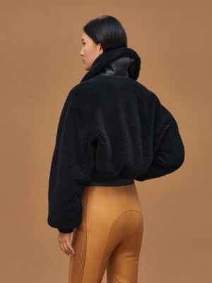 Short leather coat, View: Worn, worn, view 3 of 7