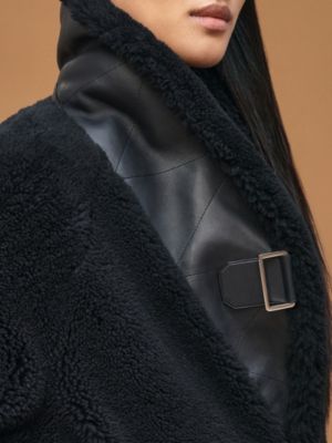 Short leather coat, View: Worn, worn, view 6 of 7