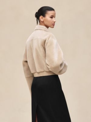 Short leather coat, View: Worn, worn, view 3 of 8