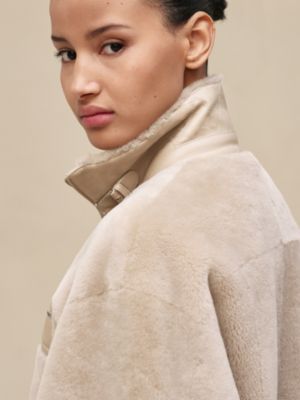 Short leather coat, View: Worn, worn, view 4 of 8