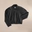 Blouson court, noir