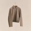 Short jacket, gris/étoupe