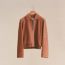 Short jacket, marron fauve