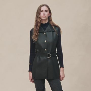 ジレ ベルト付き | Hermès - エルメス-公式サイト