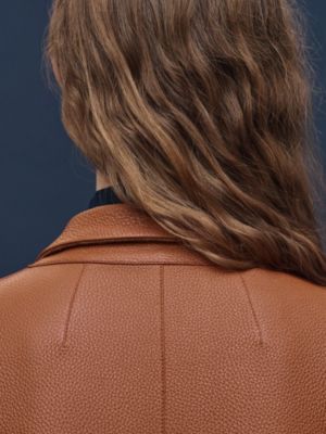 가죽 랩 수트 재킷, 보기: 이미지: 제품 착용 이미지, worn, 7개 중 8번째 보기