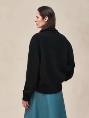 Cashmere buttoned jacket, View: Worn, worn, view 3 of 6
