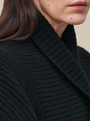 Cashmere buttoned jacket, View: Worn, worn, view 6 of 6