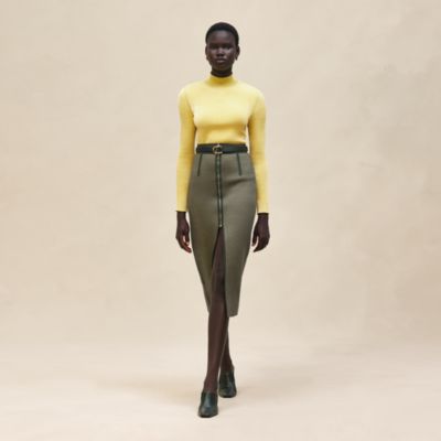 Mid-length skirt