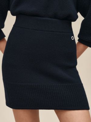 Cashmere short skirt, View: Worn, worn, view 4 of 5