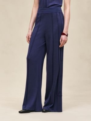 Pantalones anchos con motivo "Étriers Remix", Vista: Ver artículo puesto, worn, vista 2 de 5