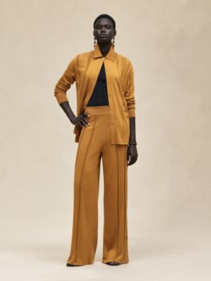 Pantalones anchos con motivo "Étriers Remix"