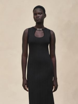 Long sleeveless dress, View: Worn, worn, view 4 of 6
