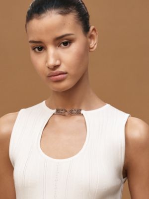 Long sleeveless dress, View: Worn, worn, view 5 of 7