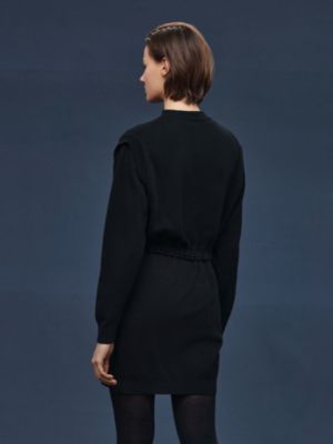 캐시미어 미디 드레스, 보기: 이미지: 제품 착용 이미지, worn, 3개 중 6번째 보기
