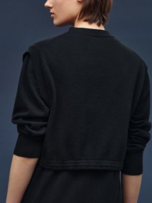 캐시미어 미디 드레스, 보기: 이미지: 제품 착용 이미지, worn, 4개 중 6번째 보기
