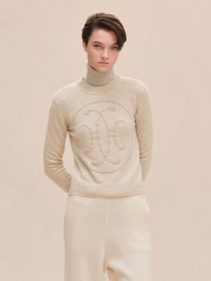 Pull manches longues motif «&nbsp;H Lift&nbsp;», Vue: Vue portée, worn, vue 3 sur 6