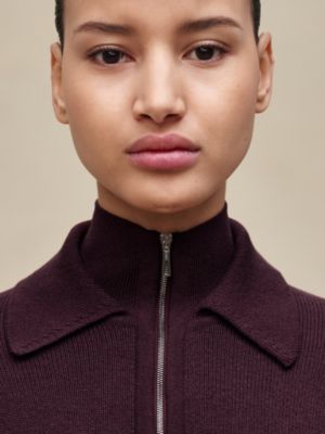 High collar sweater, View: Worn, worn, view 4 of 5