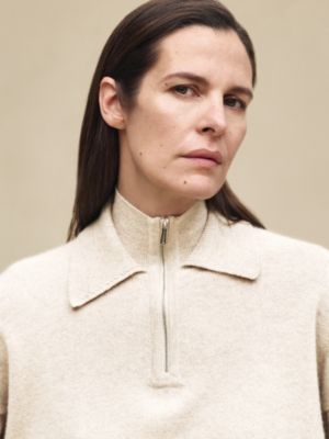 High collar sweater, View: Worn, worn, view 4 of 5