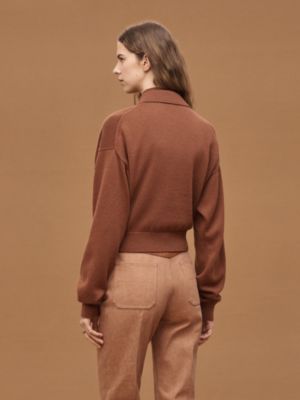High collar sweater, View: Worn, worn, view 4 of 6