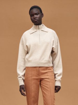 하이 칼라 스웨터, 보기: 이미지: 제품 착용 이미지, worn, 2개 중 5번째 보기