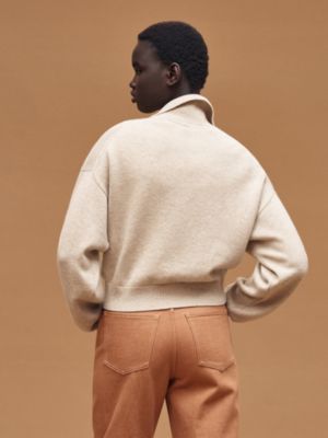 하이 칼라 스웨터, 보기: 이미지: 제품 착용 이미지, worn, 3개 중 5번째 보기