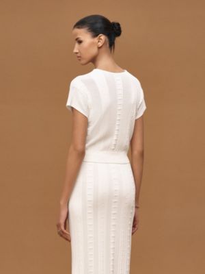 Short-sleeve sweater, View: Worn, worn, view 4 of 6