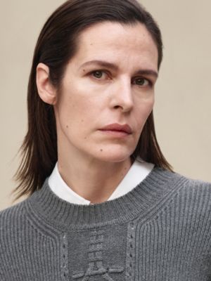 Long-sleeve sweater, View: Worn, worn, view 5 of 6