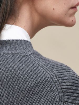 Long-sleeve sweater, View: Worn, worn, view 6 of 6