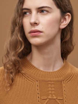 ロングスリーブニット, イメージ: 着用例, worn, ビュー4の5