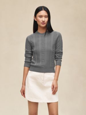 Long-sleeve sweater, View: Worn, worn, view 2 of 5